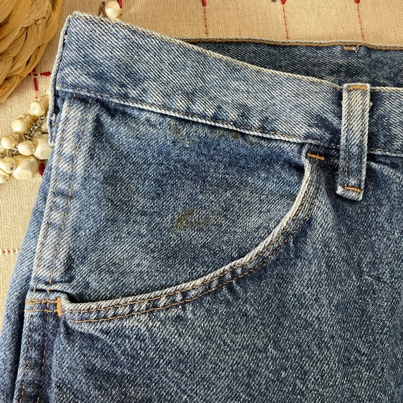 Rustler Extra Rugged Straight Leg Regular Fit Heavyweight Denim Jeans 48 x 30 - Picture 8 of 8